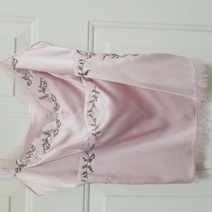 Zariah Silk Embroidered Camisole